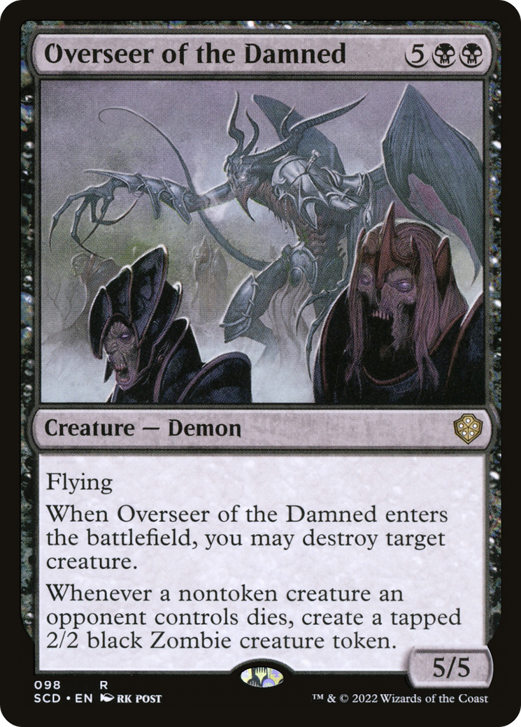 Overseer of the Damned [Starter Commander Decks] | Exor Games New Glasgow