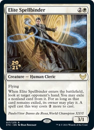 Elite Spellbinder [Strixhaven: School of Mages Prerelease Promos] | Exor Games New Glasgow