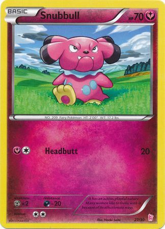 Snubbull (27/30) [XY: Trainer Kit - Sylveon] | Exor Games New Glasgow