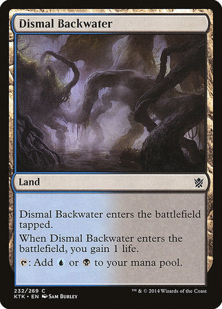 Dismal Backwater [Khans of Tarkir] | Exor Games New Glasgow