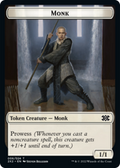 Egg // Monk Double-sided Token [Double Masters 2022 Tokens] | Exor Games New Glasgow