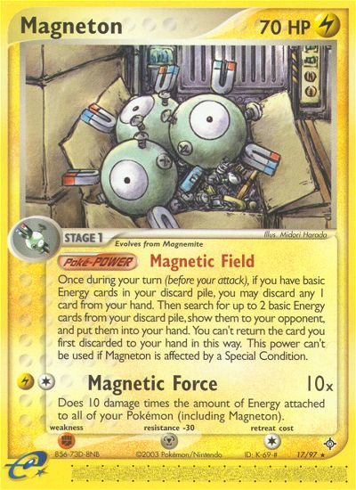 Magneton (17/97) [EX: Dragon] | Exor Games New Glasgow