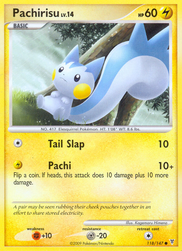 Pachirisu (118/147) [Platinum: Supreme Victors] | Exor Games New Glasgow