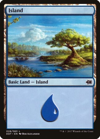 Island [Duel Decks: Merfolk vs. Goblins] | Exor Games New Glasgow