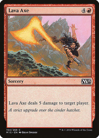 Lava Axe [Magic 2015] | Exor Games New Glasgow