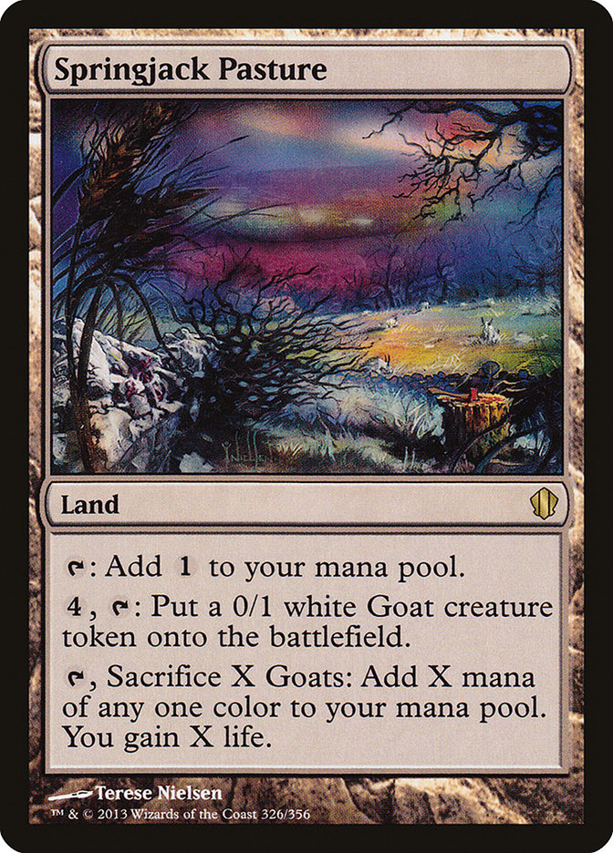Springjack Pasture [Commander 2013] | Exor Games New Glasgow