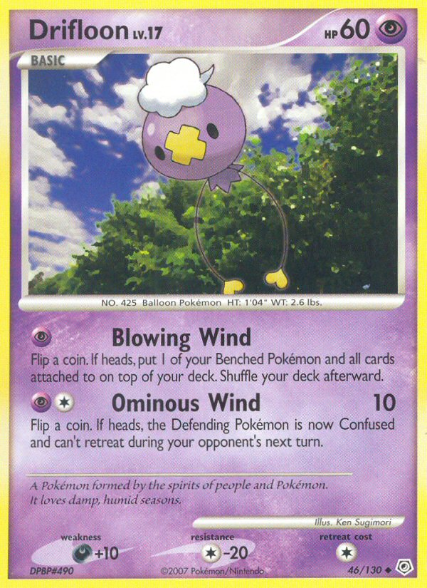 Drifloon (46/130) [Diamond & Pearl: Base Set] | Exor Games New Glasgow