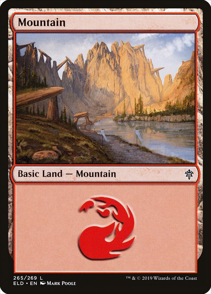 Mountain (265) [Throne of Eldraine] | Exor Games New Glasgow