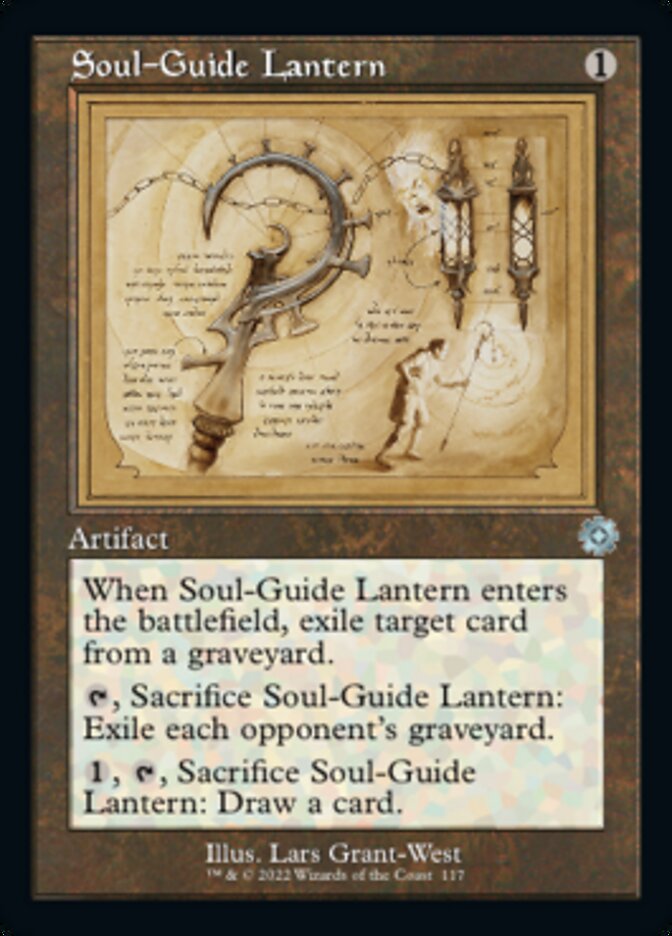 Soul-Guide Lantern (Retro Schematic) [The Brothers' War Retro Artifacts] | Exor Games New Glasgow