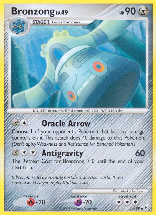 Bronzong (14/99) [Platinum: Arceus] | Exor Games New Glasgow