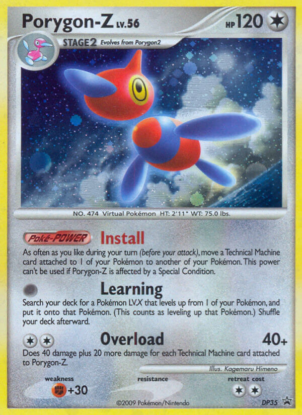 Porygon-Z (DP35) [Diamond & Pearl: Black Star Promos] | Exor Games New Glasgow