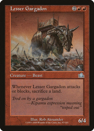 Lesser Gargadon [Prophecy] | Exor Games New Glasgow