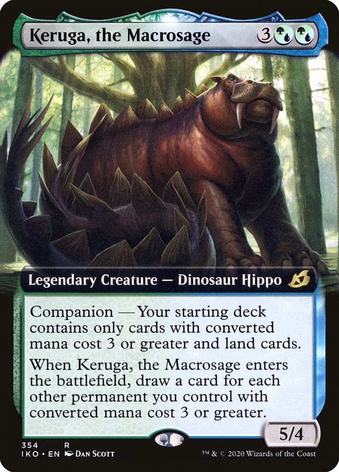 Keruga, the Macrosage (Extended Art) [Ikoria: Lair of Behemoths] | Exor Games New Glasgow