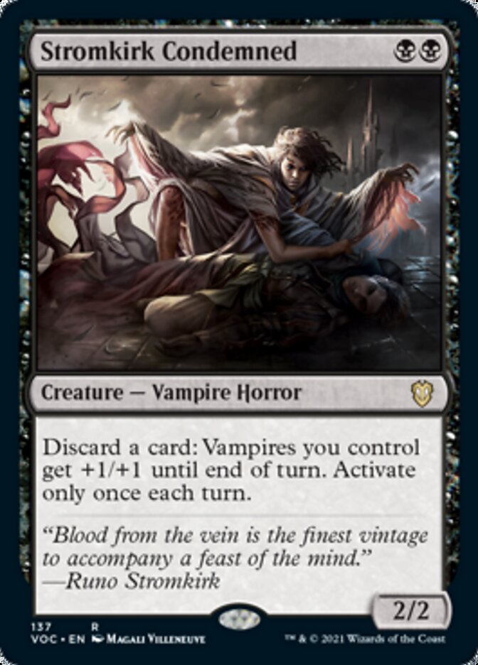 Stromkirk Condemned [Innistrad: Crimson Vow Commander] | Exor Games New Glasgow