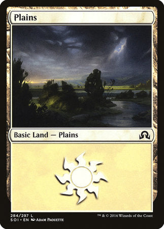 Plains (284) [Shadows over Innistrad] | Exor Games New Glasgow