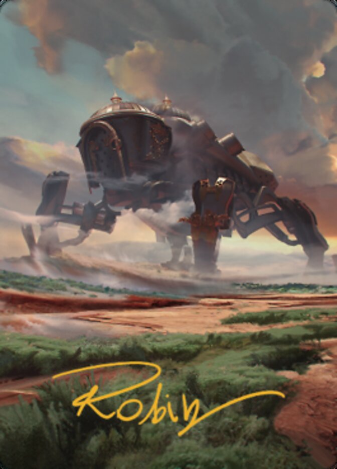 Plains (2) Art Card (Gold-Stamped Signature) [The Brothers' War Art Series] | Exor Games New Glasgow