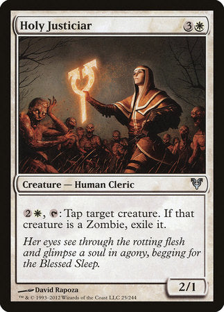 Holy Justiciar [Avacyn Restored] | Exor Games New Glasgow