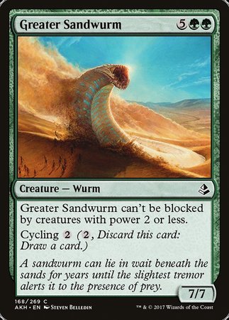 Greater Sandwurm [Amonkhet] | Exor Games New Glasgow