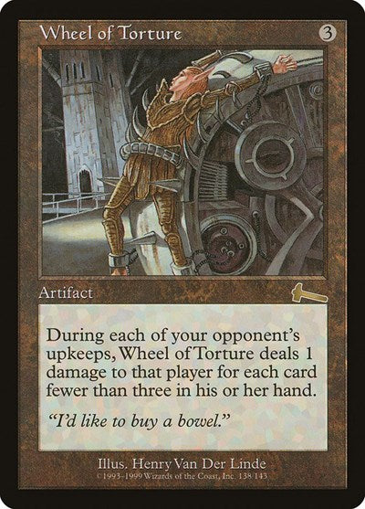 Wheel of Torture [Urza's Legacy] | Exor Games New Glasgow