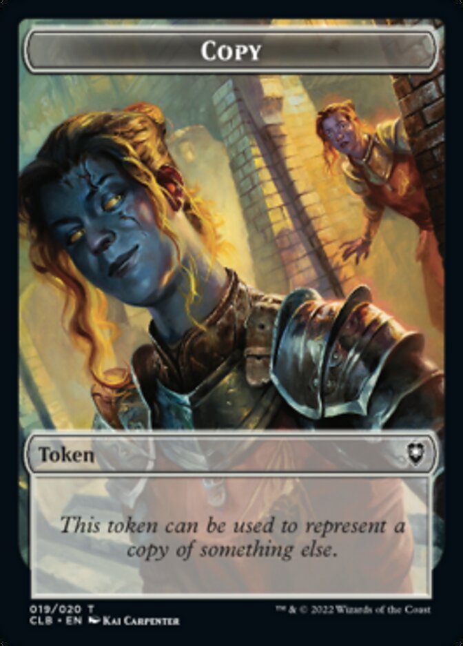 Copy Token [Commander Legends: Battle for Baldur's Gate Tokens] | Exor Games New Glasgow