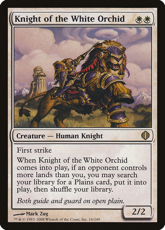 Knight of the White Orchid [Shards of Alara] | Exor Games New Glasgow