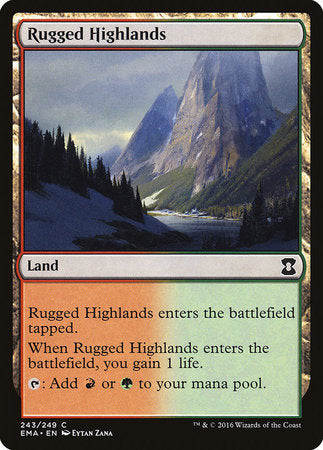 Rugged Highlands [Eternal Masters] | Exor Games New Glasgow