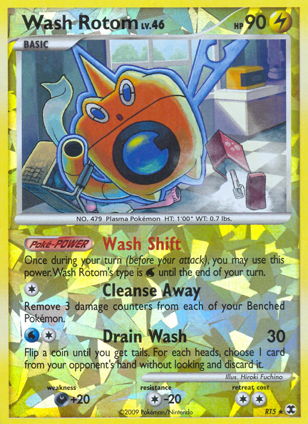 Wash Rotom (RT5) [Platinum: Rising Rivals] | Exor Games New Glasgow