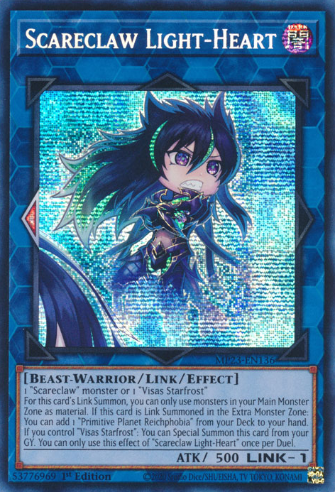 Scareclaw Light-Heart [MP23-EN136] Prismatic Secret Rare | Exor Games New Glasgow