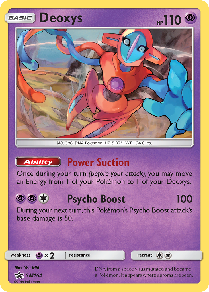 Deoxys (SM164) [Sun & Moon: Black Star Promos] | Exor Games New Glasgow