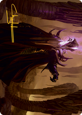 Extus, Oriq Overlord Art Card (Gold-Stamped Signature) [Strixhaven: School of Mages Art Series] | Exor Games New Glasgow