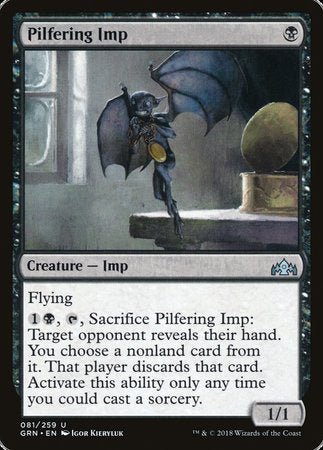 Pilfering Imp [Guilds of Ravnica] | Exor Games New Glasgow