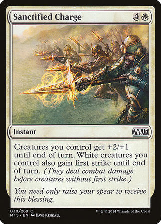 Sanctified Charge [Magic 2015] | Exor Games New Glasgow