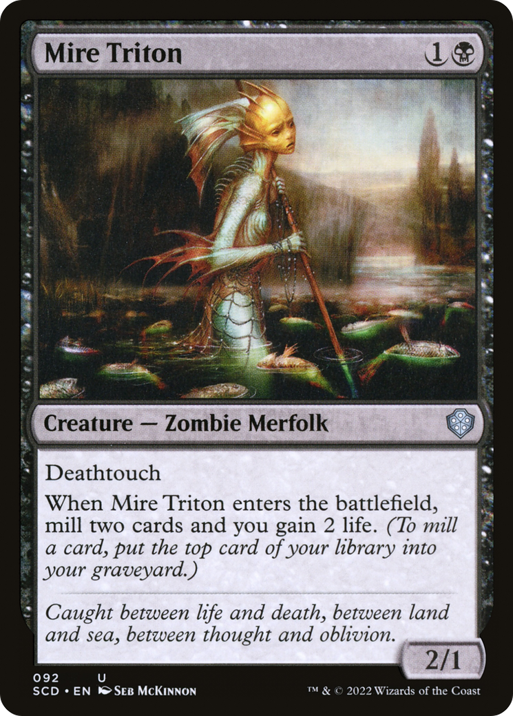 Mire Triton [Starter Commander Decks] | Exor Games New Glasgow