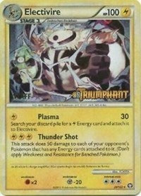 Electivire (20/102) (Staff Prerelease Promo) [HeartGold & SoulSilver: Black Star Promos] | Exor Games New Glasgow