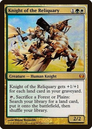 Knight of the Reliquary [Duel Decks: Knights vs. Dragons] | Exor Games New Glasgow