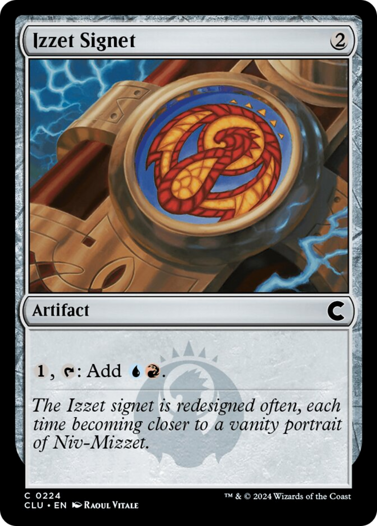 Izzet Signet [Ravnica: Clue Edition] | Exor Games New Glasgow