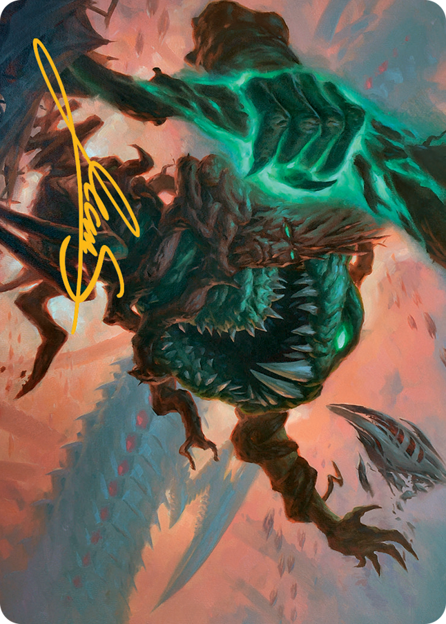 Yargle and Multani Art Card (Gold-Stamped Signature) [March of the Machine Art Series] | Exor Games New Glasgow