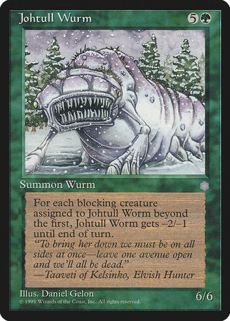 Johtull Wurm [Ice Age] | Exor Games New Glasgow