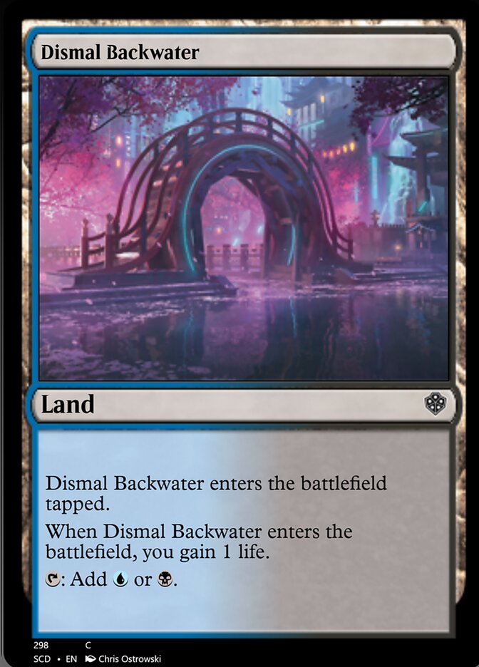 Dismal Backwater [Starter Commander Decks] | Exor Games New Glasgow