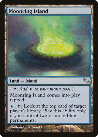 Moonring Island [Shadowmoor] | Exor Games New Glasgow