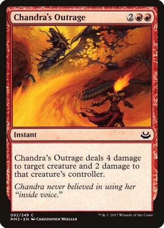 Chandra's Outrage [Modern Masters 2017] | Exor Games New Glasgow