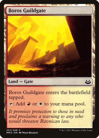 Boros Guildgate [Modern Masters 2017] | Exor Games New Glasgow