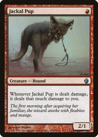 Jackal Pup [Premium Deck Series: Fire and Lightning] | Exor Games New Glasgow