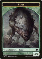 Beast // Snake (017) Double-Sided Token [Commander 2015 Tokens] | Exor Games New Glasgow