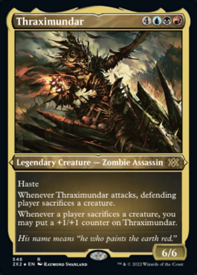 Thraximundar (Foil Etched) [Double Masters 2022] | Exor Games New Glasgow