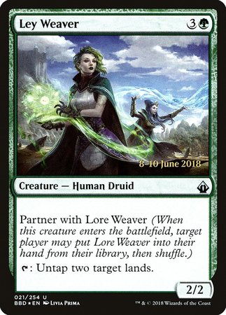 Ley Weaver [Battlebond Promos] | Exor Games New Glasgow