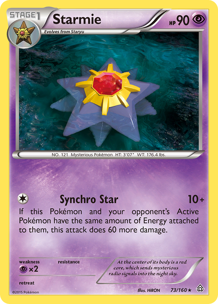 Starmie (73/160) [XY: Primal Clash] | Exor Games New Glasgow