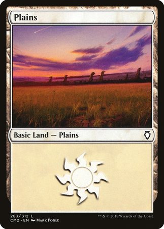 Plains (283) [Commander Anthology Volume II] | Exor Games New Glasgow