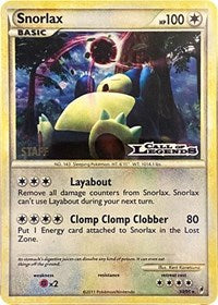 Snorlax (33/95) (Staff Prerelease Promo) [Nintendo: Black Star Promos] | Exor Games New Glasgow