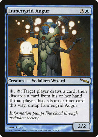 Lumengrid Augur [Mirrodin] | Exor Games New Glasgow